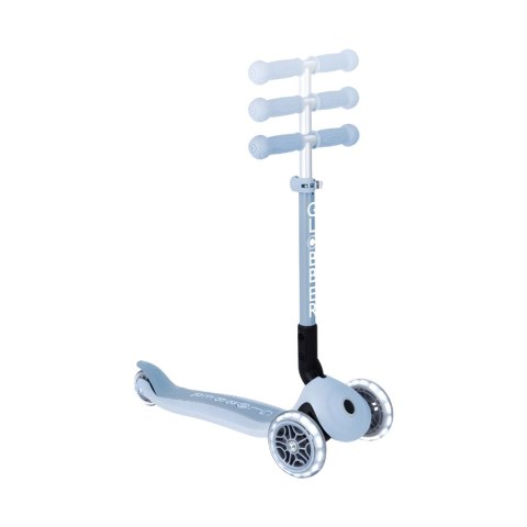 Hulajnoga SMJ Globber 3-kołowa 692-501 Junior Foldable Lights Eco jasnoniebieska Smj