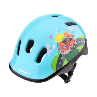 Kask rowerowy Meteor KS06 Firefighter rozm. S 48-52 cm 17441 Meteor