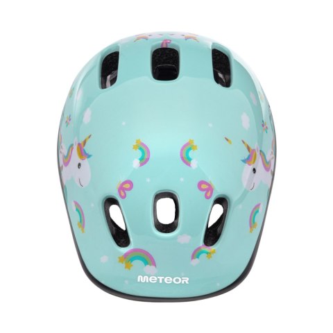 Kask rowerowy Meteor KS06 Pony XS 44-48 cm miętowy 17436 Meteor