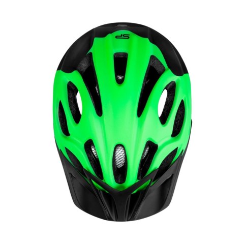 Kask rowerowy Spokey Checkpoint 58-61 cm zielony 928246 Spokey