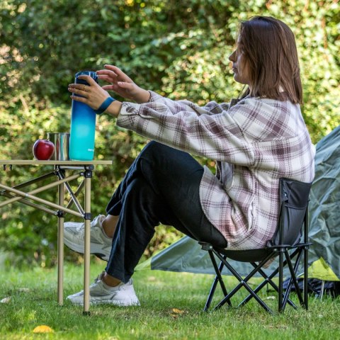 Krzesło składane Meteor Skaut do 70kg czarne 16555 Meteor