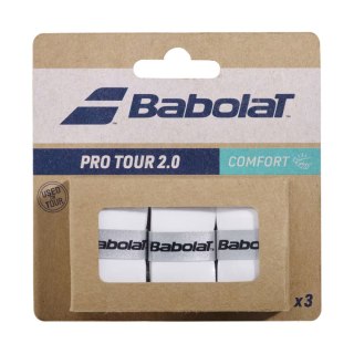 Owijki Babolat Pro Tour 2.0 Comfort 3 szt. białe 653053 Babolat