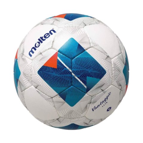 Piłka nożna Molten Vantaggio biało-niebieska F5N1710 Molten