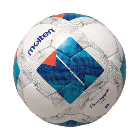 Piłka nożna Molten Vantaggio biało-niebieska F5N2810 Molten