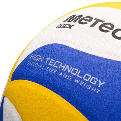 Piłka siatkowa Meteor Max 2000 niebiesko-żółto-biała 17409 Meteor