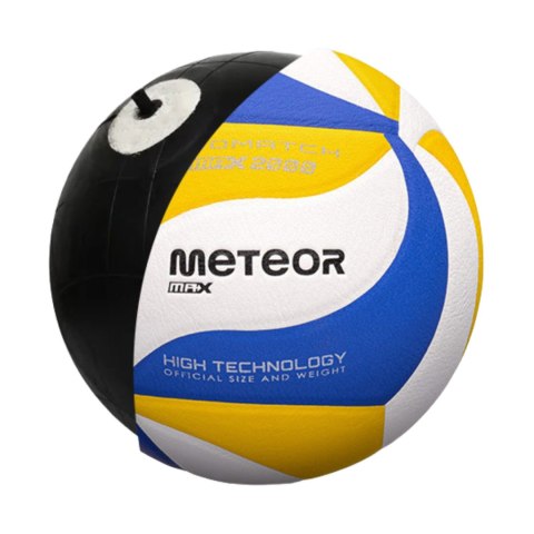 Piłka siatkowa Meteor Max 2000 niebiesko-żółto-biała 17409 Meteor