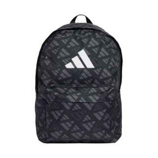 Plecak adidas Classic Monogram Graphic czarno-szary JX1257 Adidas