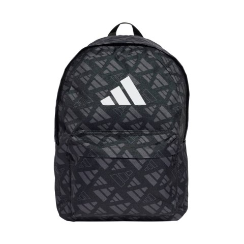 Plecak adidas Classic Monogram Graphic czarno-szary JX1257 Adidas