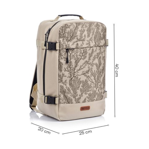Plecak kabinowy Meteor Hermod 20 l Rami beżowy 16880 Meteor