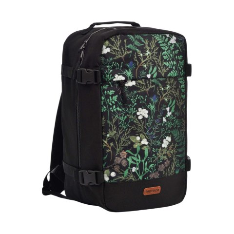 Plecak kabinowy Meteor Hermod 20 l Verdant czarno-zielony 16878 Meteor