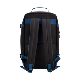 Plecak kabinowy Meteor Hermod czarno-niebieski 16883 Meteor