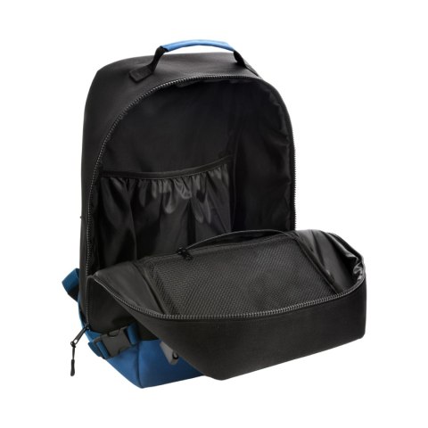 Plecak kabinowy Meteor Hermod czarno-niebieski 16883 Meteor