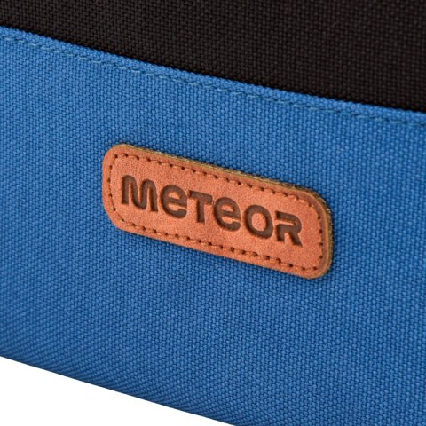 Plecak kabinowy Meteor Hermod czarno-niebieski 16883 Meteor