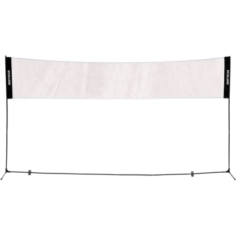 Siatka do badmintona, tenisa, siatkówki 3w1 + słupki Meteor 5.1 x 2.2 m 17602 Meteor