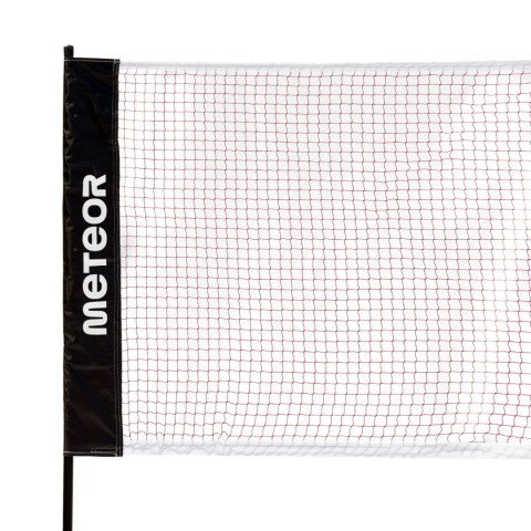Siatka do badmintona, tenisa, siatkówki 3w1 + słupki Meteor 5.1 x 2.2 m 17602 Meteor