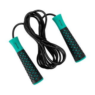 Skakanka z łożyskami Spokey Candy Rope czarno-zielona 943631 Spokey