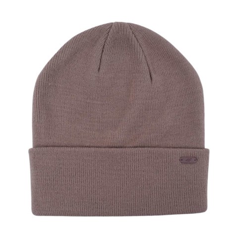 Czapka 4F U622 ciemny brązowy 4FWAW25ACAPU622 80S 4F