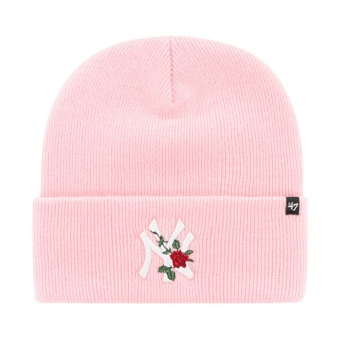 Czapka New York Yankees jasnoróżowa B-THRNK17ACE-PK 47 Brand