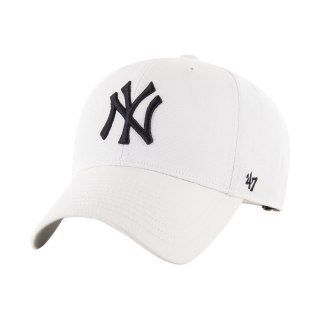 Czapka z daszkiem dla dzieci '47 New York Yankees Raised Basic biała B-RAC17CTP-WH-KIDS 47 Brand