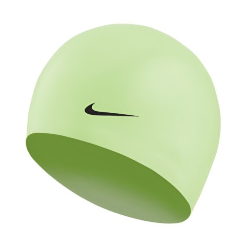 Czepek pływacki Nike Solid Silicone Barely Volt zielony 93060-740 OS Nike