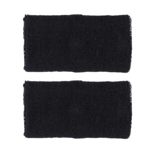 Frotki na rękę Nike Swoosh Wristbands 2 szt. czarne N1012406010OS Nike