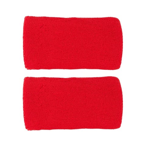 Frotki na rękę Nike Swoosh Wristbands 2 szt. czerwone N1012406610OS Nike