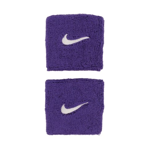 Frotki na rękę Nike Swoosh Wristbands 2 szt. fioletowe N1012405588OS Nike