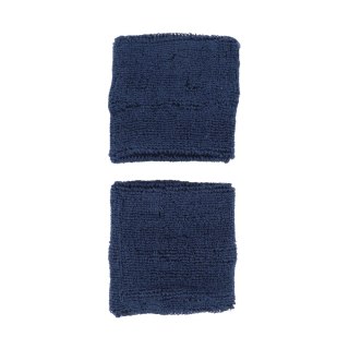 Frotki na rękę Nike Swoosh Wristbands 2 szt. granatowe N1012405463OS Nike