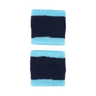 Frotki na rękę Nike Swoosh Wristbands 2 szt. granatowo-niebieskie N1012405403OS Nike
