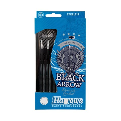 Harrows rzutki Black Arrow Steeltip 24 gr czarne Harrows