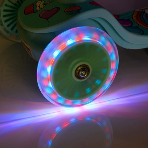 Hulajnoga Meteor trójkołowa Funny miętowa 17749 Meteor