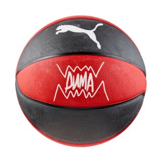 Piłka koszykowa Puma teamJAWS Basketball czerwono-czarna 84688 02 Puma