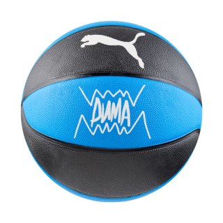 Piłka koszykowa Puma teamJAWS Basketball niebiesko-czarna 84688 01 Puma