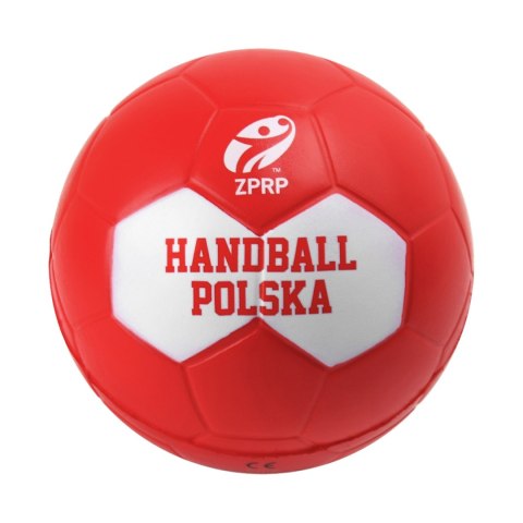 Piłka piankowa Smj ZPRP czerwono-biała UM126-G1 Smj