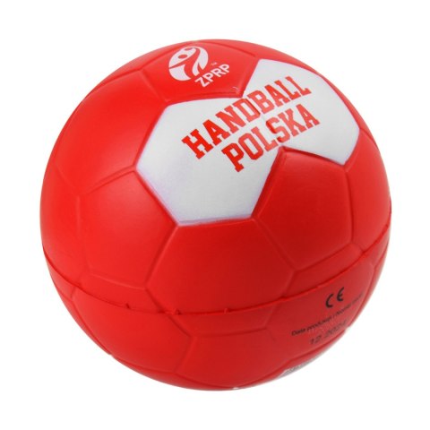 Piłka piankowa Smj ZPRP czerwono-biała UM126-G1 Smj