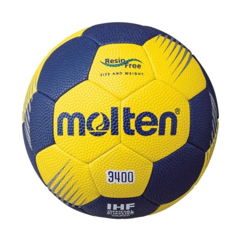 Piłka ręczna Molten H0F3400 YN żółto-granatowa Molten