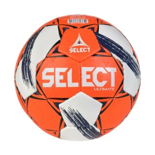 Piłka ręczna Select Ultimate European League 3 v24 EHF pomarańczowo-biała 13326 Select