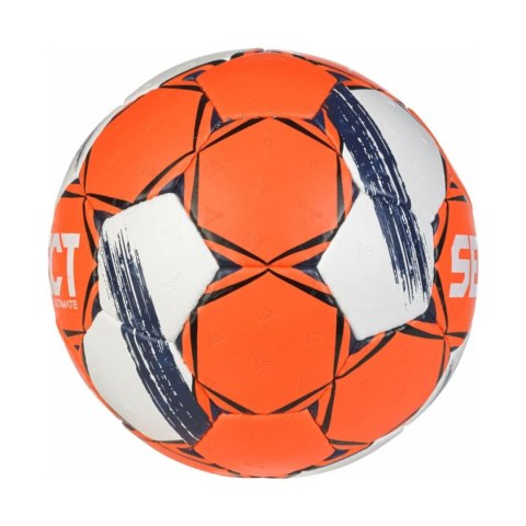 Piłka ręczna Select Ultimate European League 3 v24 EHF pomarańczowo-biała 13326 Select