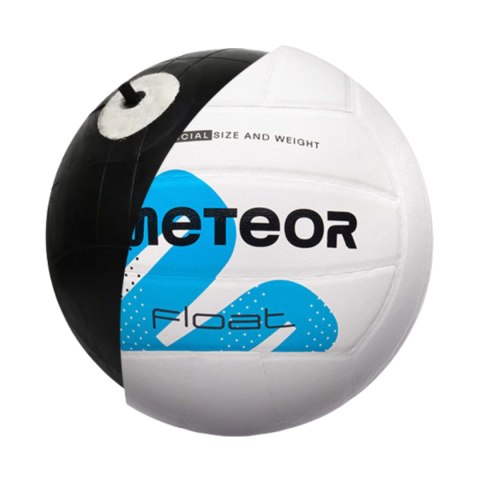 Piłka siatkowa Meteor Pvc biało-niebieska 17410 Meteor