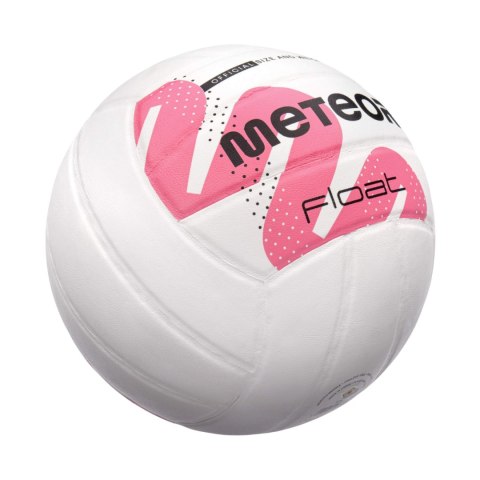 Piłka siatkowa Meteor Pvc biało-różowa 17411 Meteor