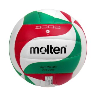 Piłka siatkowa Molten biało-czerwono-zielona V4M3000-L Molten