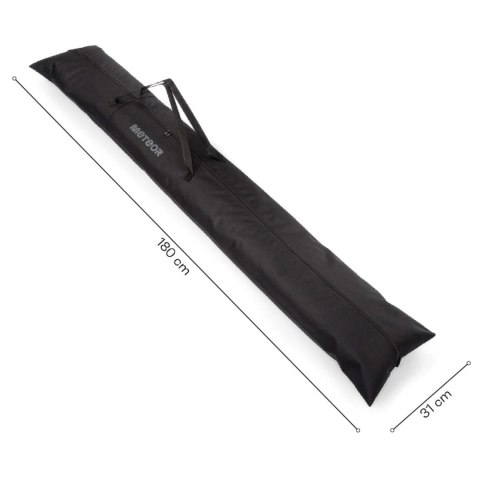 Pokrowiec na narty Meteor Croma czarny 17677 Meteor
