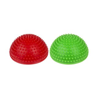 Półkule sensoryczne do masażu AM Tullo Half-Ball Balance 2 szt. czerwona-zielona 477 AM Tullo
