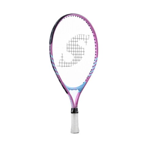 Rakieta do tenisa ziemnego Smj Teloon Girl 19 junior różowo-niebieska Smj