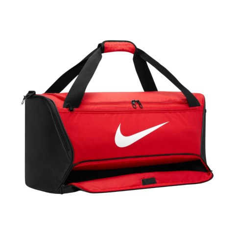 Torba Nike Brasilia 9,5 Training Duffel M czerwono-czarna DH7710 657 Nike