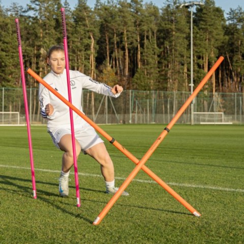 Tyczka treningowa Yakima Sport metalowa końcówka pomarańczowa 100684 Yakima Sport