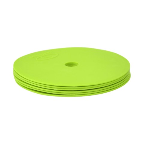 Znaczniki pola płaskie okrągłe Smj 12 szt. zielone ZPO-G Smj