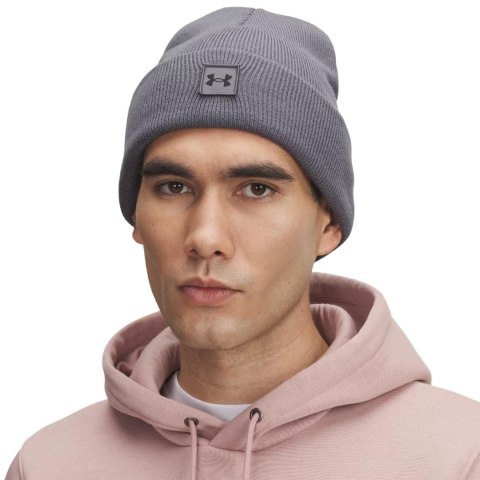 Czapka Under Armour Halftime Cuff Osfm szara 1373155 026 Under Armour