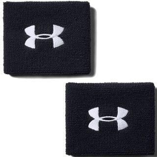 Frotki na rękę Under Armour Performance Wristbands czarne 1276991 001 Under Armour