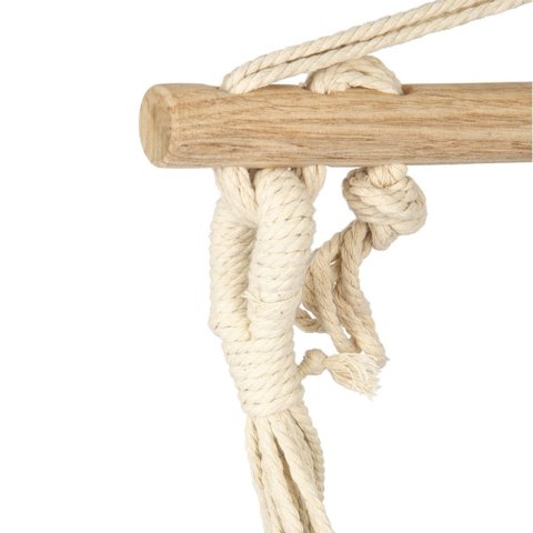 Hamak fotel brazylijski 100x100 Etno czarno-biały 1029634 Royokamp